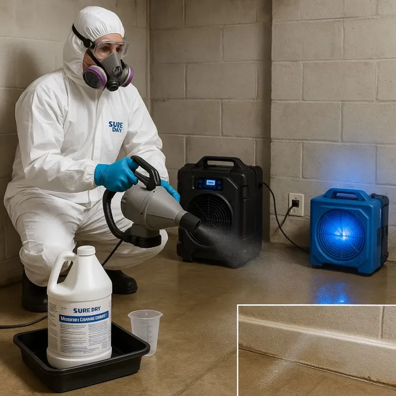 Sanitization and Odor Removal process in Justice, IL